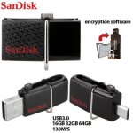Cl� usb - sandisk - ultra dual usb 3. 0 - 64 go - 130 mb / s - compatible android otg