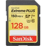 Sandisk carte mmoire flash extreme plus - 128 go - video class v30 / uhs class 3 / class10 - sdxc uhs ...