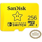 Sandisk - carte microsdxc uhs - i 256go pour nintendo switch - produit sous license nintendo