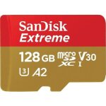 Sandisk extreme microsdhc 128gb - carte micro sd avec adaptateur