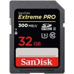 Sandisk extreme pro - carte mmoire flash - 32 go - uhs - ii u3 / class10 - 1733x / 2000x - sdhc uhs ...