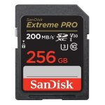 Carte mmoire - sandisk - extreme pro - 256go - uhs - i - classe 10 - 200mo / s