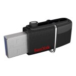 Cl� usb - sandisk - ultra dual - 256 go - usb 3. 0 - micro usb - noir
