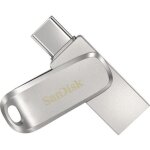 Sandisk ultra dual drive luxe - usb c 32gb 150mb / s - 3. 1 gen 1 - argenté Sandisk ultra dual drive luxe - usb c 32gb 150mb / s - 3. 1 gen 1 - argenté