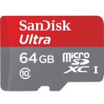 Sandisk ultra micro sdxc tf 64 go classe 10 80mo / suhs - iavec adaptateur tf vers sd