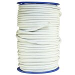 Tecplast sandow �lastique blanc 15 m�tres 9sw - qualit� pro - tendeur pour b�che de diam�tre 9 mm
