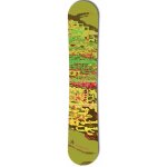 Sandstorm green pale snowboard
