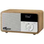 Radio de table - sangean - ddr - 7x - dab + / fm - bluetooth - rechargeable en bois clair