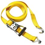 Sangle à cliquet - master lock - 450 m x 35 mm - crochets en j - revêtement anti - abrasif Sangle à cliquet - master lock - 450 m x 35 mm - crochets en j - revêtement anti - abrasif