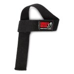 Sangles de tirage - gorilla wear - non padded lifting straps - taille unique - couleur noire - usage ...