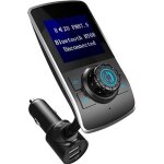 Sans fil kit voiture mains libres bluetooth chargeur double usb lecteur mp3 transmetteur fm avec tf slot ...