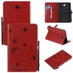 (sans stylo) pour samsung galaxy tab a6 10. 1 sm - t580 - t585 housse tablette etui  rabat protection ...