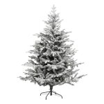 Sapin de noël frosty 180cm vert floqué blanc à paillettes feeric lights & christmas Sapin de noël frosty 180cm vert floqué blanc à paillettes feeric lights & christmas