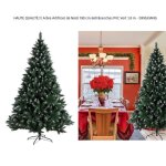 Sapin de nol artificiel - quiienclee - 180 cm - 660 branches pvc - dcor - utilisation extrieure
