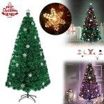 Sapin de noël - lars360 - 1. 8m - pvc - led coloré - durable et réutilisable Sapin de noël - lars360 - 1. 8m - pvc - led coloré - durable et réutilisable
