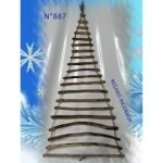 Sapin de nol suspendu en bois flotte n887