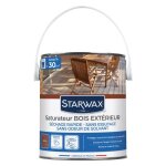 Saturateur bois - starwax - haute protection - 25 l - teck - non glissant