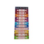 Satya nag champa encens set 12x15gram comprend: nag champa super hit oodh positive vibes namaste champa ...