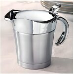 Saucire  double isolation en acier inoxydable 400 ml - sedao - blanc