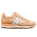 Chaussures femme - saucony - jazz original - orange - lacets - textile