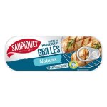 Saupiquet - filets de maquereaux grills natures 1 - 4 120g - lot de 4