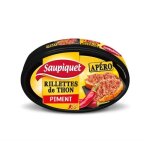 Saupiquet - rillettes de thon releves dune note pimente 115g - lot de 4