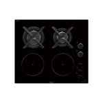 Sauter plaque de cuisson mixte 2 foyers induction 2 brûleurs gaz 13 niveaux de puissance Sauter plaque de cuisson mixte 2 foyers induction 2 brûleurs gaz 13 niveaux de puissance