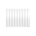 Sauter radiateur connect  inertie fluide ipala - horizontal - 1500w - blanc