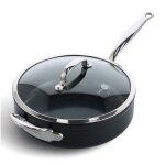 Sauteuse barcelona pro 28 cm et son couvercle - greenpan