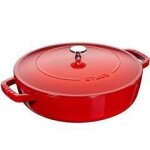 Sauteuse - samuel accoceberry - chistera - 24 cm - rouge - syst�me dauto arrosage