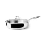 Sauteuse avec couvercle triply natural 28 cm - ibili