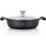 Sauteuse effet pierre 28 cm avec couvercle herenthal