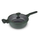 Sauteuse fonte daluminium anti adhsif 24cm tfi sequoia kitchencook