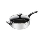 Tefal sauteuse inox 26cm avec couvercle - e3003304