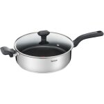 Sauteuse - tefal - comfort max - 26 cm - acier inoxydable 18 / 10 - rev�tement antiadh�sif