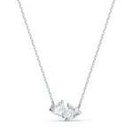 Collier - swarovski - attract heart - argent - cristaux swarovski - femme