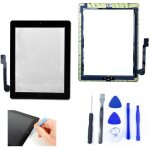Savfy avant vitre ecran tactile pour ipad 3 / ipad 4 + bouton home + outils