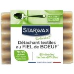 Savon d�tachant textiles - starwax soluvert - au fiel de b?uf - pain - 100g