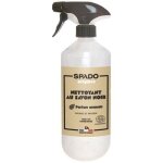 Savon noir - spado - � lhuile de lin - �cocert - spray - 750ml - parfum amande