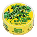 Le savoureux - thon albacore  lhuile dolive vierge extra 160g - lot de 4
