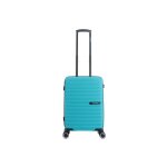 Saxoline fiesta 55 cm petite valise de voyage 8 roues turquoise