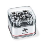 Accessoire pour guitare lectrique - schaller - schaller security lock - 2 pices - chrome - fixation ...