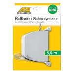 Schellenberg 50506 enrouleur de volet vissable cble 5m pivotant blanc