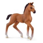 Figurine miniature - schleich - club hippique - poulain oldenbourg - marron