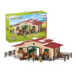 Schleich - ecurie avec chevaux - 42195 - gamme farm world