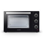 Schneider - sceo2355mfb - mini four posable 55l - multifonctions - minuterie - tournebroche - 1900w - ...