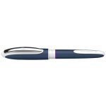 Schneider stylo roller one change 06 mm caoutchouc violet / blanc
