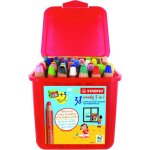 Schoolbox x 38 crayons multi - talents stabilo woody 3in1 + 3 taille - crayons