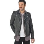 Blouson homme - schott - lc1140icon - cuir de vachette - noir
