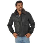 Schott blouson lc5331x ant. brown marron fonc